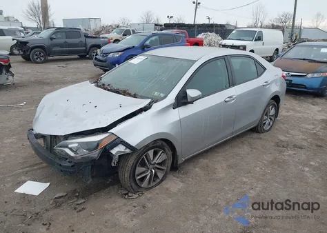 2014 Toyota Corolla Le z USA, uszkodzony, nr VIN 2T1BURHE4EC222314